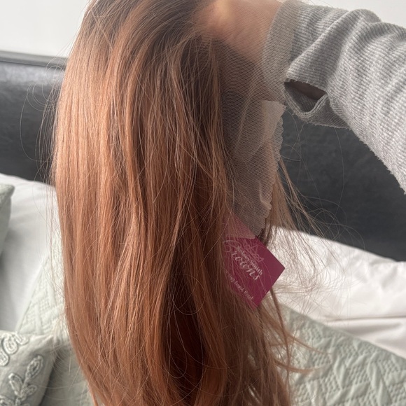 Brosegold Brown Women's Hair Wig - Picture 5 of 8